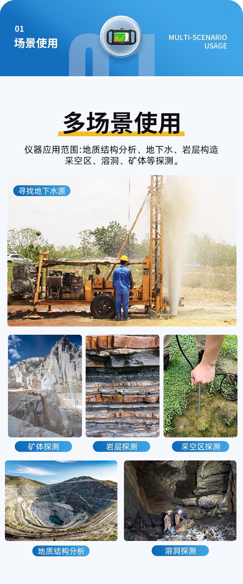 TYM-RS 多功能找水仪